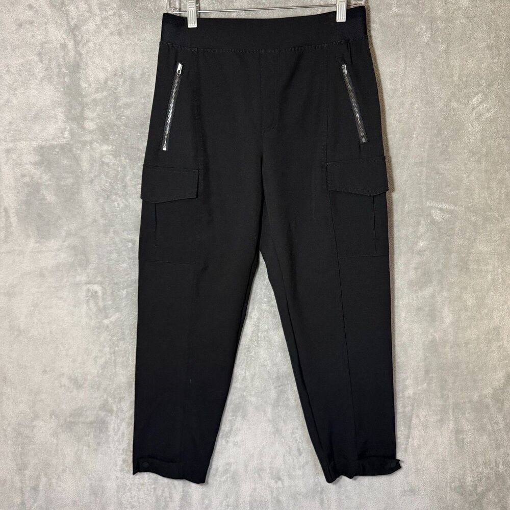 Athleta Women 6P Petite Black Endless High Rise Cargo Pants Style S467187-00